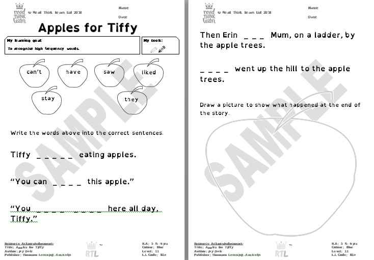 Apples for Tiffy