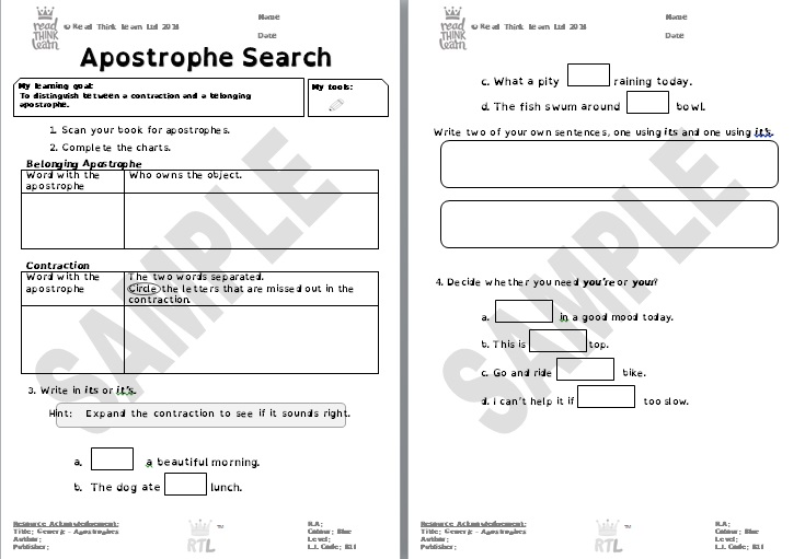 Generic - Apostrophe Search