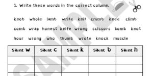 Generic - Silent Letters