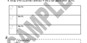 Generic -Verb Synonyms