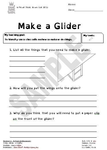 Make a Glider
