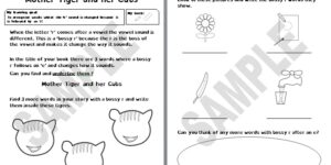 Mother Tiger and her Cubs