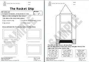 The Rocket Ship – Read Think Learn